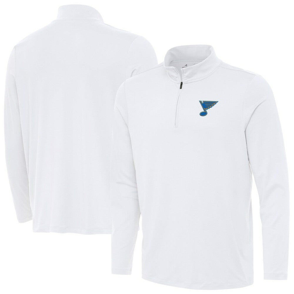 St. Louis Blues Antigua Reprocess Quarter-Zip Pullover -  NHL Pullover