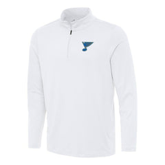 St. Louis Blues Antigua Reprocess Quarter-Zip Pullover -  NHL Pullover