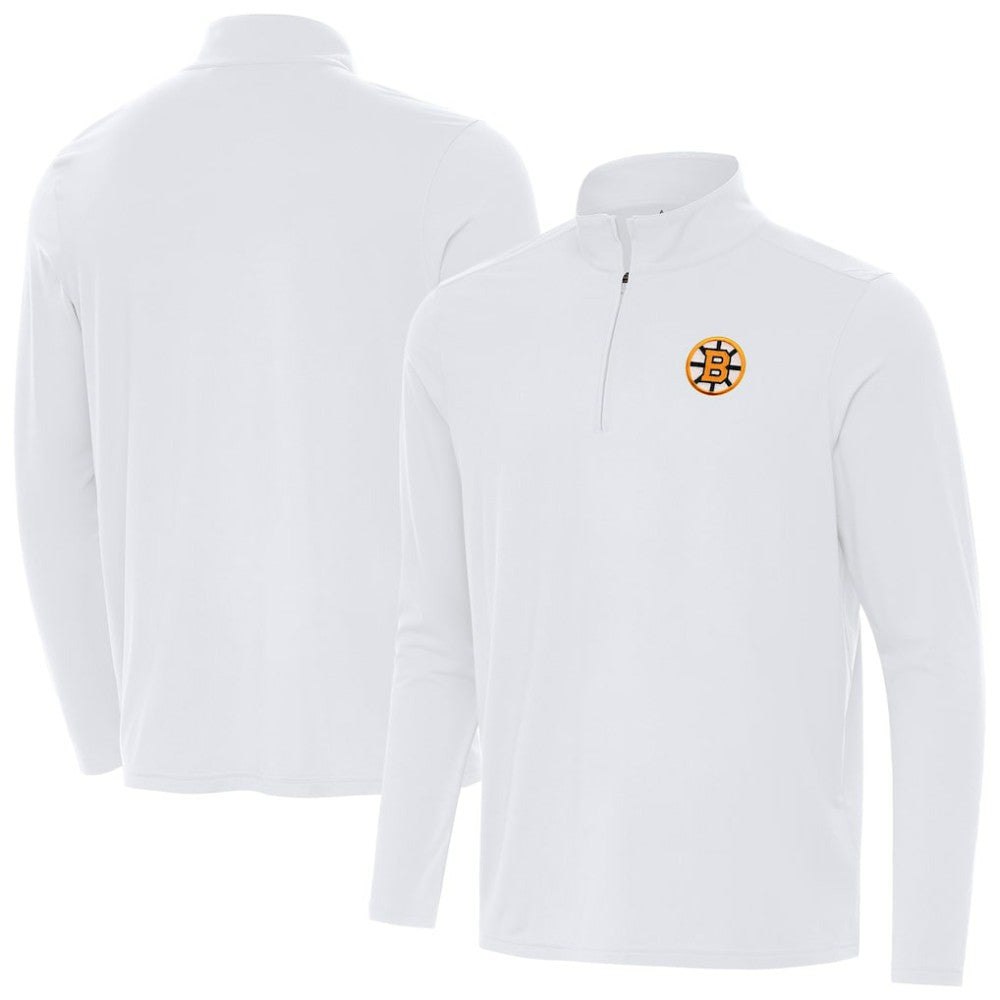 Boston Bruins Antigua Intent Quarter-Zip Top -  NHL