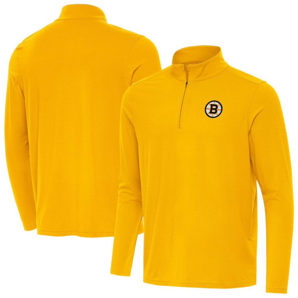 Boston Bruins Antigua Intent Quarter-Zip Top -  NHL