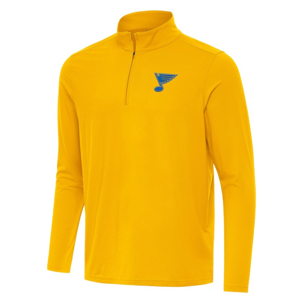 St. Louis Blues Antigua Intent Quarter-Zip Top -  NHL