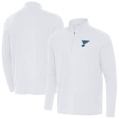 St. Louis Blues Antigua Intent Quarter-Zip Top -  NHL