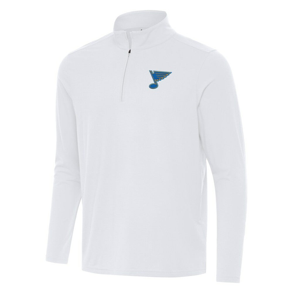 St. Louis Blues Antigua Intent Quarter-Zip Top -  NHL