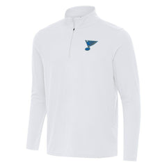 St. Louis Blues Antigua Intent Quarter-Zip Top -  NHL