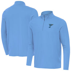 St. Louis Blues Antigua Intent Quarter-Zip Top -  NHL