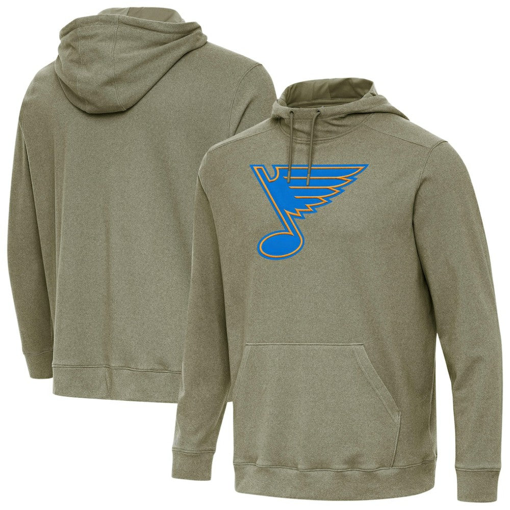 St. Louis Blues Antigua Cloud Pullover Hoodie -  NHL Hoodies