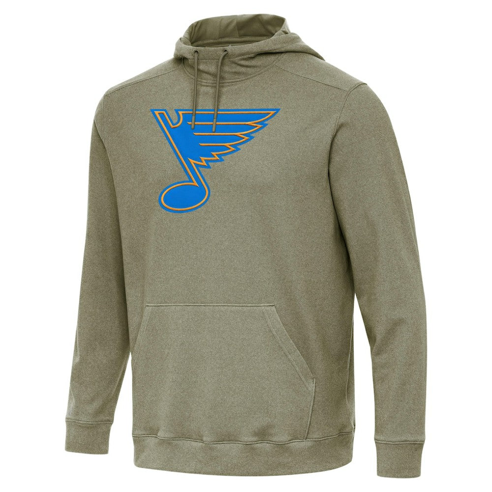 St. Louis Blues Antigua Cloud Pullover Hoodie -  NHL Hoodies