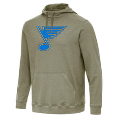 St. Louis Blues Antigua Cloud Pullover Hoodie -  NHL Hoodies
