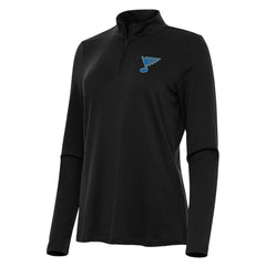 St. Louis Blues Antigua Women's Reprocess Quarter-Zip Pullover -  NHL Pullover