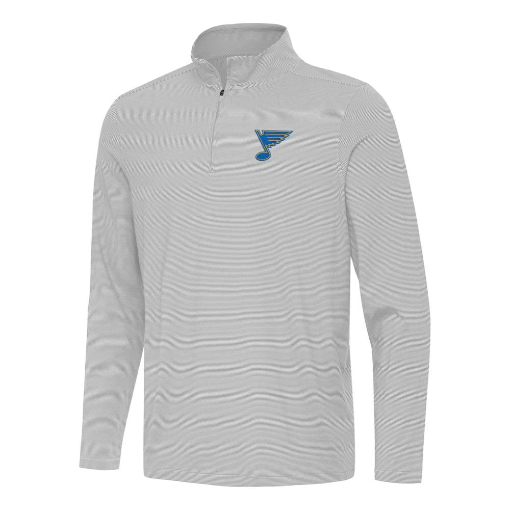 St. Louis Blues Antigua Twine Quarter-Zip Pullover -  NHL Pullover