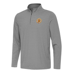 Boston Bruins Antigua Twine Quarter-Zip Pullover -  NHL Pullover