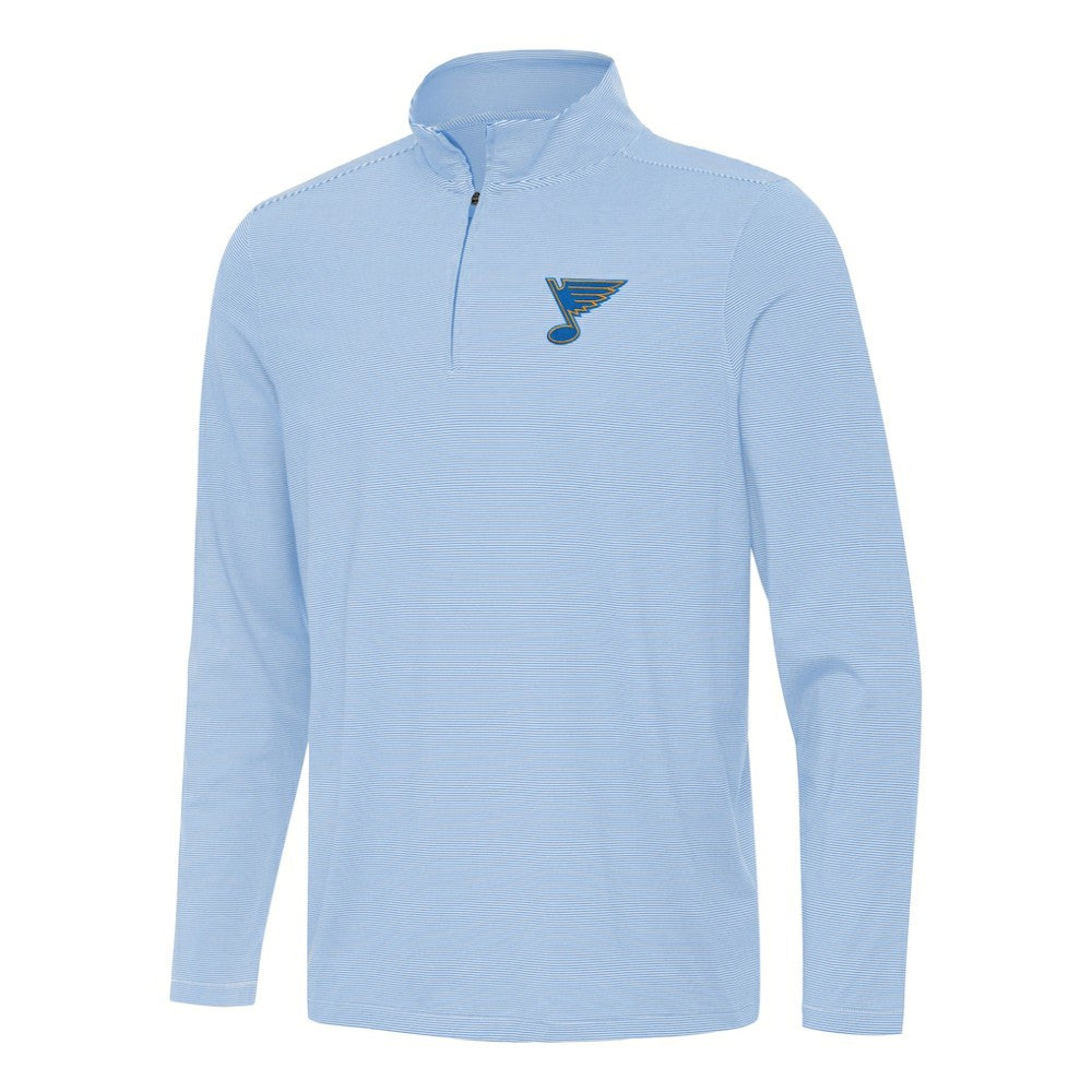 St. Louis Blues Antigua Twine Quarter-Zip Pullover -  NHL Pullover
