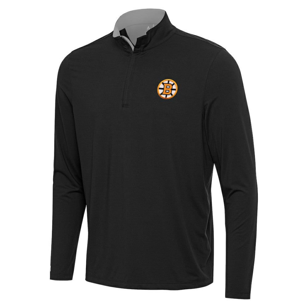 Boston Bruins Antigua Content Quarter-Zip Jacket -  NHL Jackets
