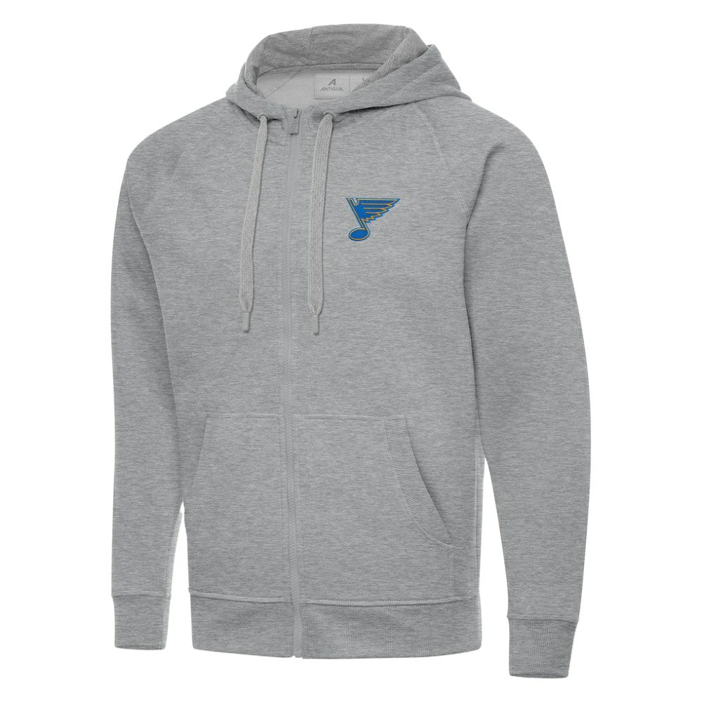 St. Louis Blues Antigua Victory Full-Zip Hoodie -  NHL Hoodies