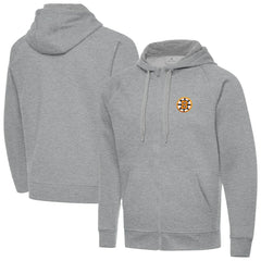 Boston Bruins Antigua Victory Full-Zip Hoodie -  NHL Hoodies