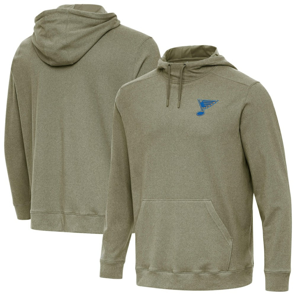 St. Louis Blues Antigua Cloud Pullover Hoodie -  NHL Hoodies