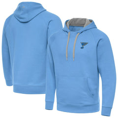 St. Louis Blues Antigua Victory Pullover Hoodie -  NHL Hoodies