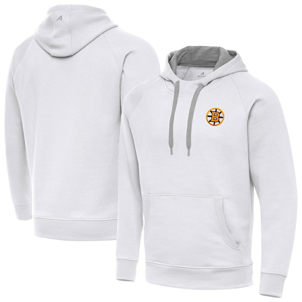Boston Bruins Antigua Victory Pullover Hoodie -  NHL Hoodies