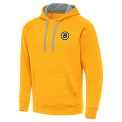 Boston Bruins Antigua Victory Pullover Hoodie -  NHL Hoodies