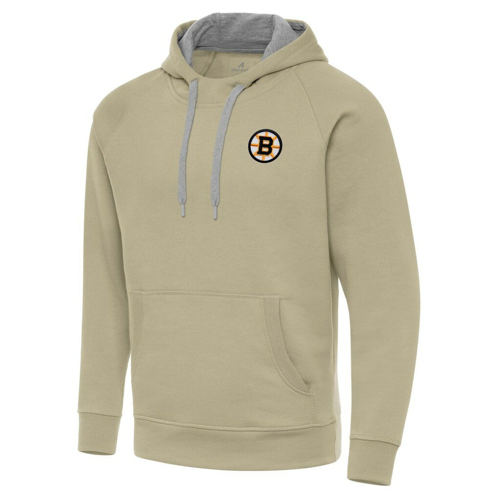 Boston Bruins Antigua Victory Pullover Hoodie -  NHL Hoodies