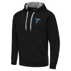 St. Louis Blues Antigua Victory Pullover Hoodie -  NHL Hoodies
