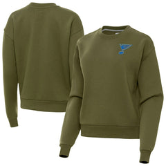 St. Louis Blues Antigua Women's Victory Pullover Sweatshirt -  NHL Sweatshirts