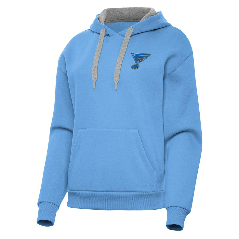 St. Louis Blues Antigua Women's Victory Pullover Hoodie -  NHL Hoodies