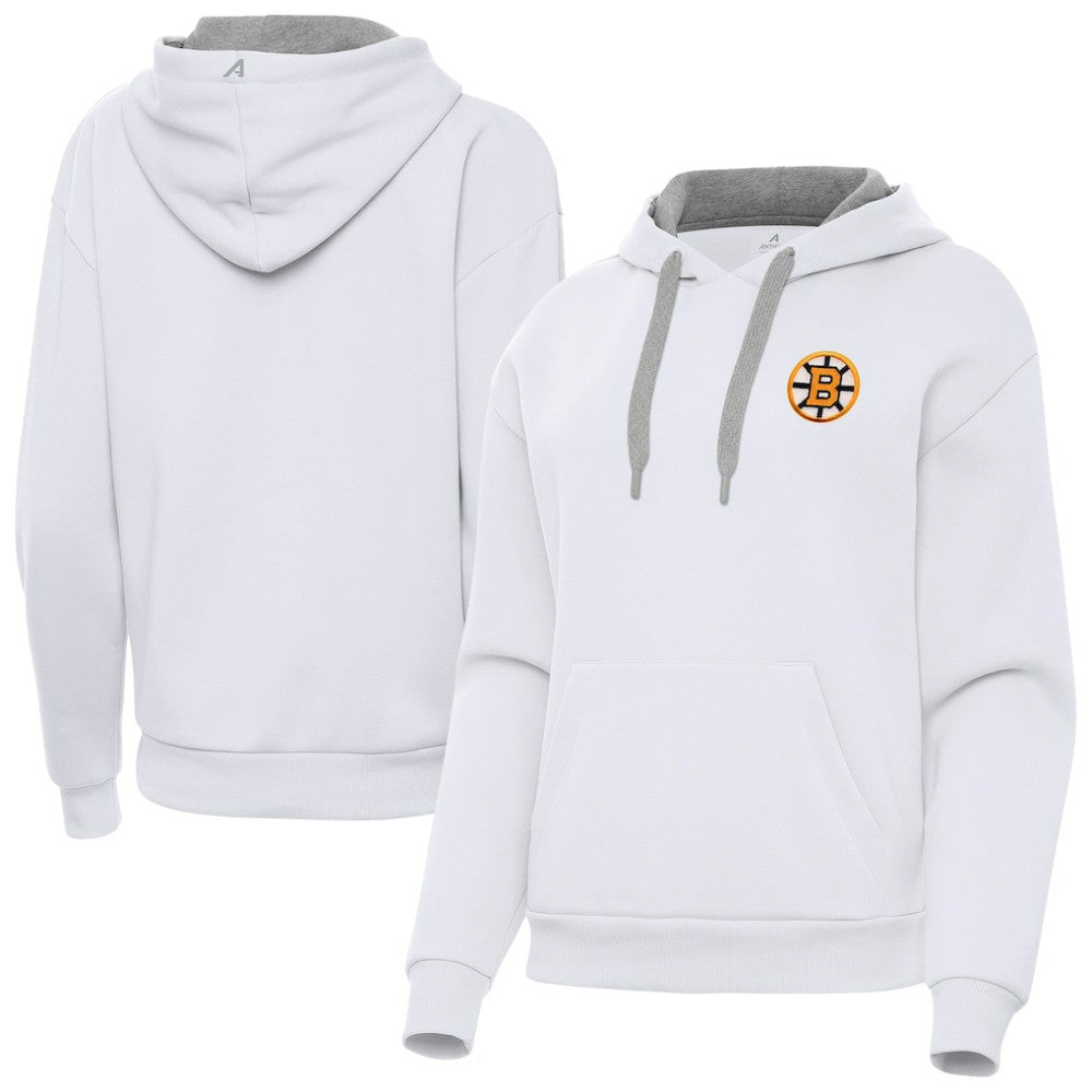 Boston Bruins Antigua Women's Victory Pullover Hoodie -  NHL Hoodies