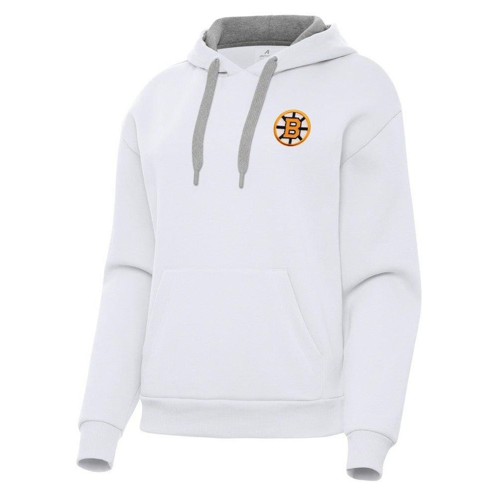 Boston Bruins Antigua Women's Victory Pullover Hoodie -  NHL Hoodies