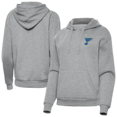 St. Louis Blues Antigua Women's Victory Pullover Hoodie -  NHL Hoodies