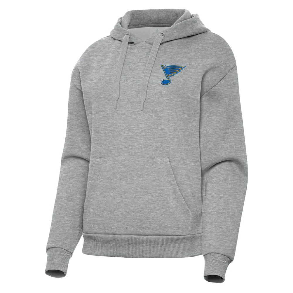 St. Louis Blues Antigua Women's Victory Pullover Hoodie -  NHL Hoodies