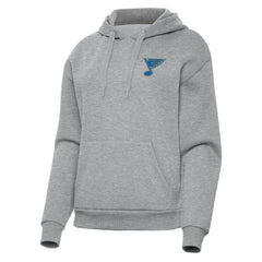St. Louis Blues Antigua Women's Victory Pullover Hoodie -  NHL Hoodies