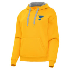 St. Louis Blues Antigua Women's Victory Pullover Hoodie -  NHL Hoodies