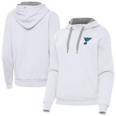 St. Louis Blues Antigua Women's Victory Pullover Hoodie -  NHL Hoodies