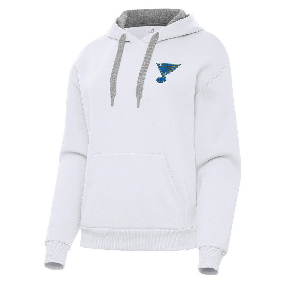 St. Louis Blues Antigua Women's Victory Pullover Hoodie -  NHL Hoodies