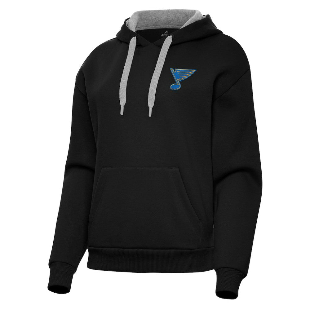 St. Louis Blues Antigua Women's Victory Pullover Hoodie -  NHL Hoodies