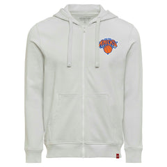 Gray New York Knicks Sportiqe Buxton Premium Full-Zip Hoodie | NBA