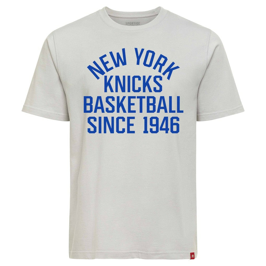 Gray New York Knicks Sportiqe Unisex Genuine Issue Collection Duke T-Shirt | NBA