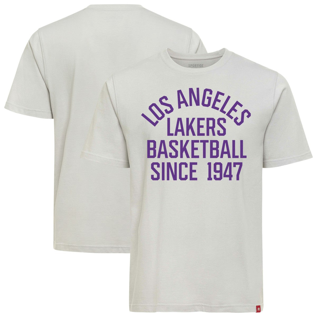 Gray Los Angeles Lakers Sportiqe Unisex Genuine Issue Collection Duke T-Shirt | NBA