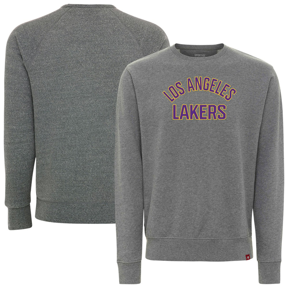 Gray Los Angeles Lakers Sportiqe Unisex Genuine Issue Collection Biltmore Sweatshirt | NBA