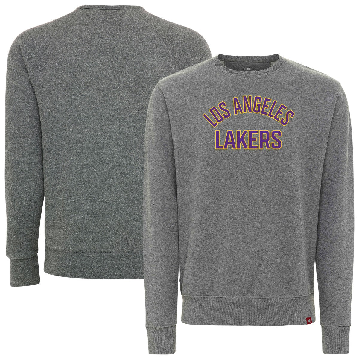 Gray Los Angeles Lakers Sportiqe Unisex Genuine Issue Collection Biltmore Sweatshirt | NBA