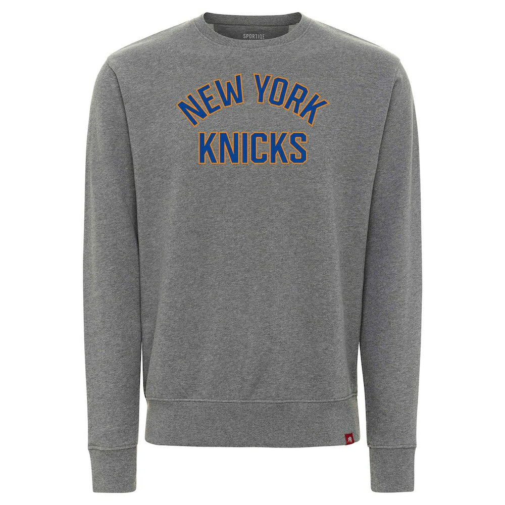 Gray New York Knicks Sportiqe Unisex Genuine Issue Collection Biltmore Sweatshirt | NBA