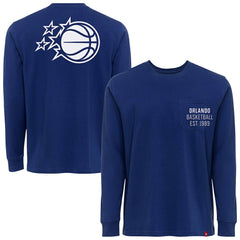 Blue Orlando Magic Sportiqe Unisex Genuine Issue Collection Wales Long Sleeve T-Shirt | NBA
