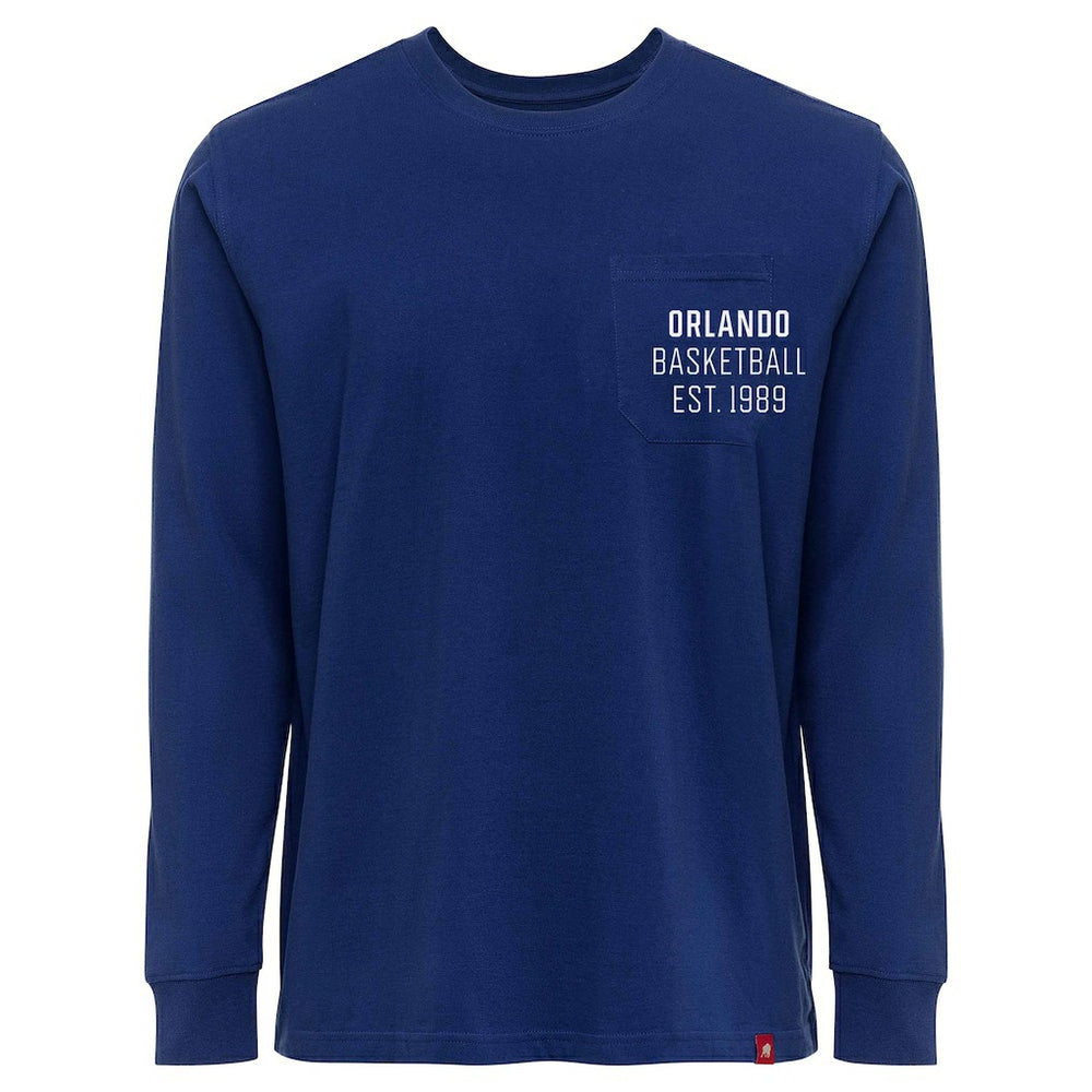 Blue Orlando Magic Sportiqe Unisex Genuine Issue Collection Wales Long Sleeve T-Shirt | NBA