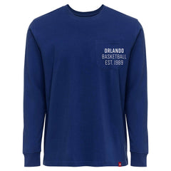 Blue Orlando Magic Sportiqe Unisex Genuine Issue Collection Wales Long Sleeve T-Shirt | NBA