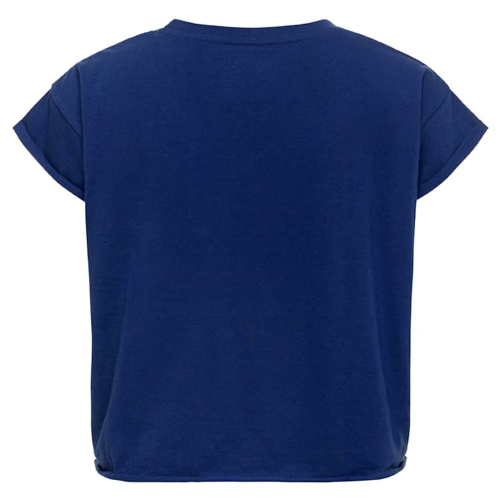 Blue Orlando Magic Sportiqe Women's Cropped Genuine Issue Collection Alana T-Shirt | NBA
