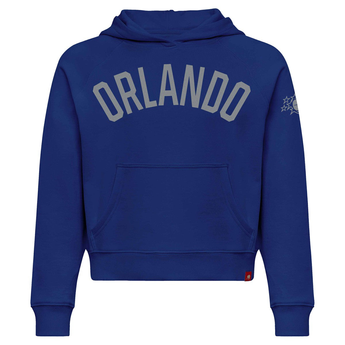Blue Orlando Magic Sportiqe Women's Genuine Issue Collection Ella Cropped Hoodie | NBA