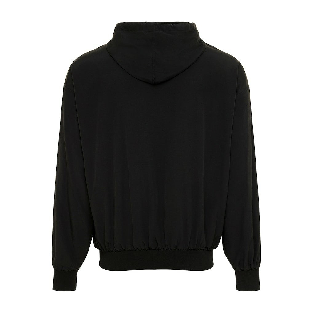 Black NBA Sportiqe Unisex Winfield Quarter-Zip Fleece Hoodie | NBA