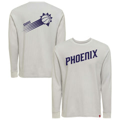 Gray Phoenix Suns Sportiqe Unisex Afton Thermal Long Sleeve T-Shirt | NBA
