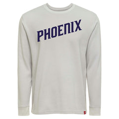 Gray Phoenix Suns Sportiqe Unisex Afton Thermal Long Sleeve T-Shirt | NBA